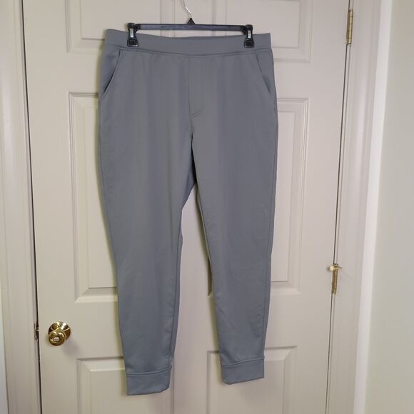 Stoic Mens Jogger Pants Size XXL Gray Skinny Flat Front Athletic Casual Lounge